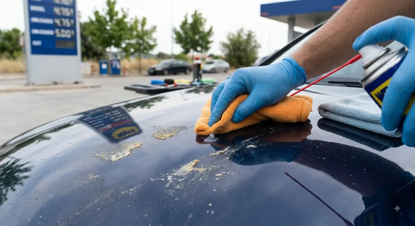 como quitar la resina del coche como quitar la resina del coche